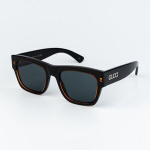Gucci Women Sunglasses Black Blue Square GG1793S 003 NEW AUTHENTIC